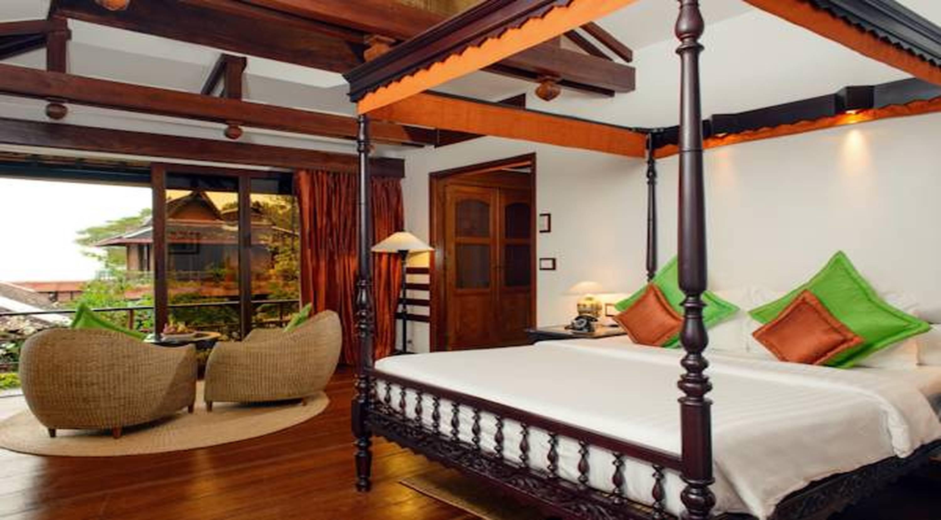 Angkor Village Hotel - Small Luxury Hotels Of The World Siem Reap Bagian luar foto A bedroom at the resort